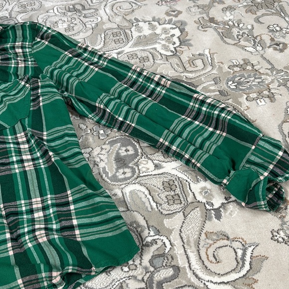 MERONA Green flannel for Women Size XL - Picture 3 of 6